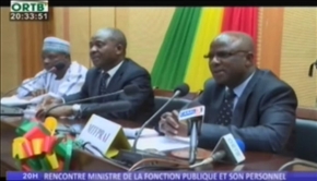 Le nouveau ministre de la fonction publique et du travail rencontre le ...